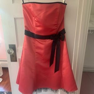 Jessica McClintock strapless formal dress